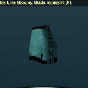 Gloomy Glade Mini-SKirt