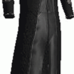 Black Pleat Coat