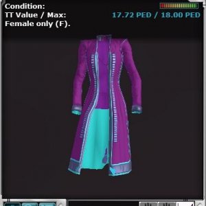 Lavender Coat (f) Front