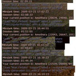 Wof Team Finland Global Screenshots With Timestamps