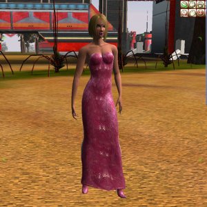 Mask - Pink Dress Oriental