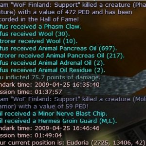 Wof Team Finland Support Team Global Screenshots With Timestamps (stage 3, Round 2)