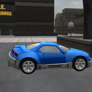Blue Car