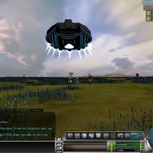 Robot Spacecraft taking way ship part 1