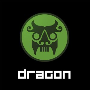 Dragon Logo And Text