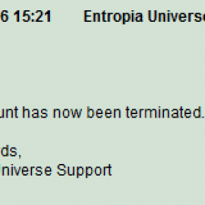 Account Terminated