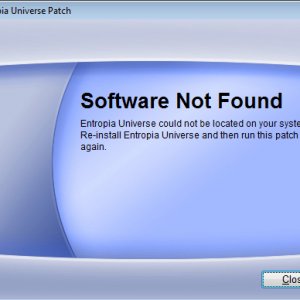 Software Not Found