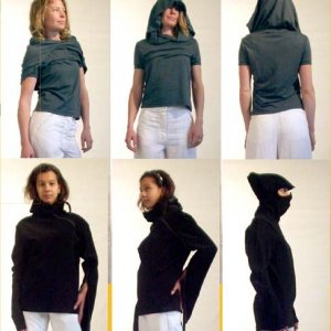 hooded clothing