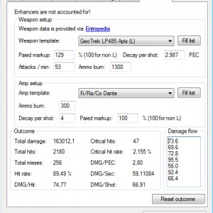 Entropia Tracker Suite Combat Log 02