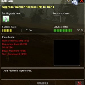 Warrior Armor Tier 1