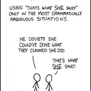 Thats What She Said