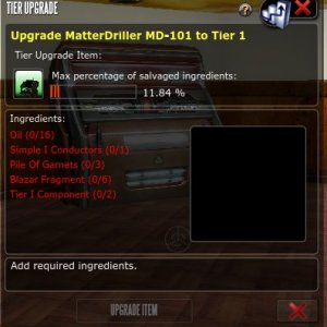 new tier upgarde formula