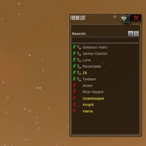 Coloured Socmate Names in Friends List