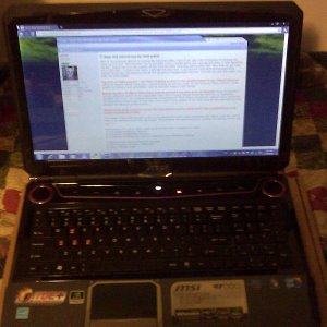 My new laptop!