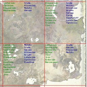 Little Big Mining Log claim map