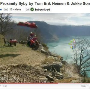 Wingsuit Proximity Flyby
