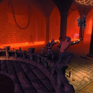 Dancing in hell!