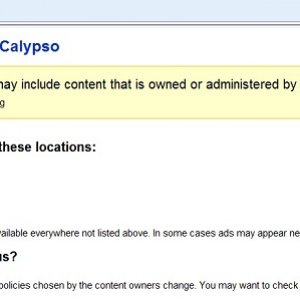 YouTube Copyright Information