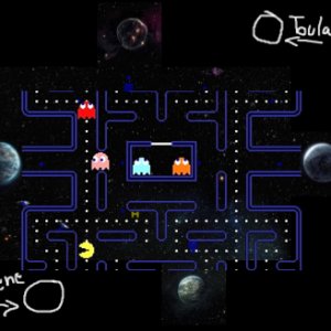 space-pacman