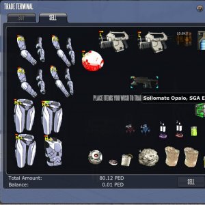 Opalo SGA = 100 Peds ammo Run 1