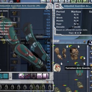 Adjusted Guardian arms