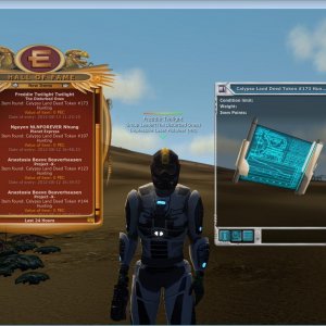 Calypso Land Deed Token Hunting #173