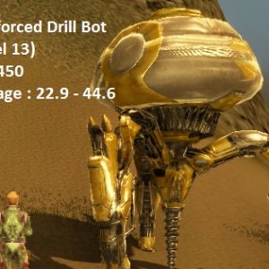reinforced drill bot