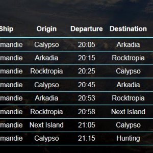 tos schedule