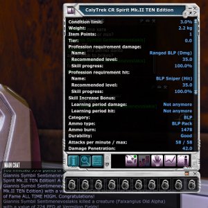 CalyTrek CR Spirit Mk.II TEN Edition