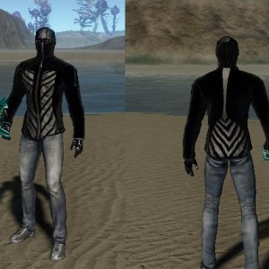 Ninja Hood Jacket X Black (M) Bugged