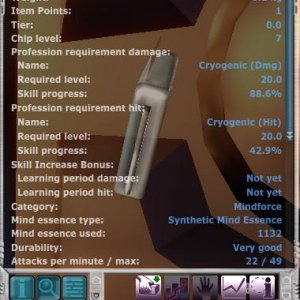 lacerating attack nanochip VII