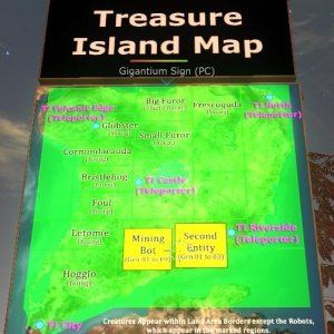 Treasure Island Map capture