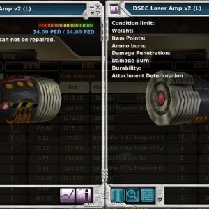 DSEC Laser Amp v2 (L) Item Info