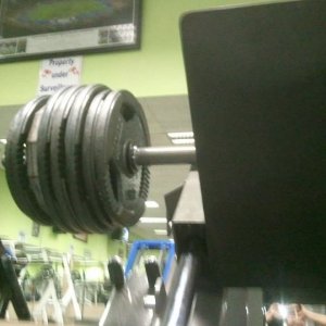 270 kg legpress