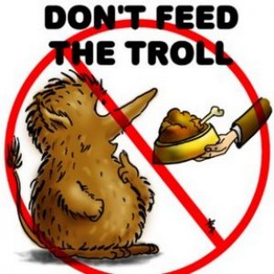 don't feed the troll
