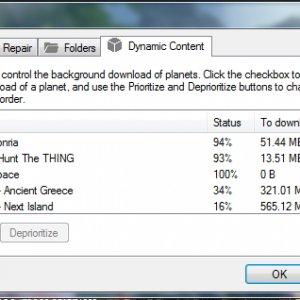 dounload problem