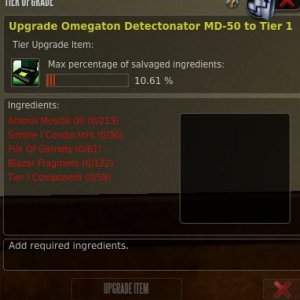 MD-50 Tier Upgrade