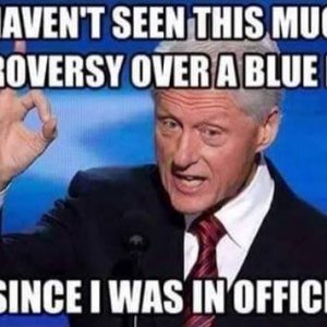 clintonbluedress