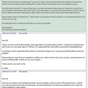 support response