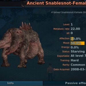 Ancient Snablesnot-Female Strong