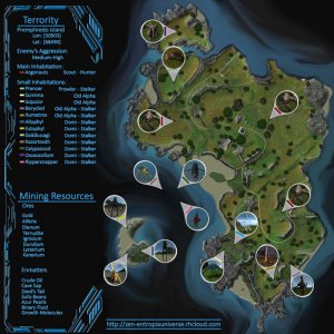 Pemphredo Island Map
