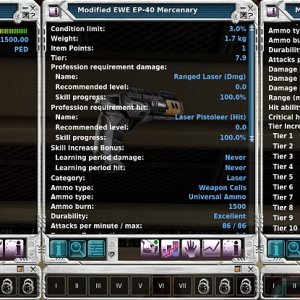 Modified EWE EP-40 Mercenary Tier 7.9