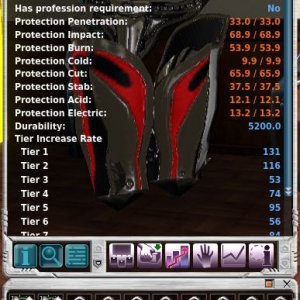 Supremacy Thigh Guards Male for sale
