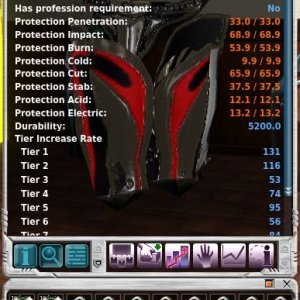 Supremacy Thigh Guards Male for sale