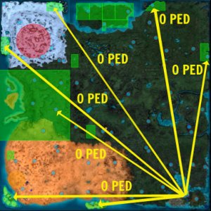 0 PED free TP map