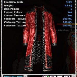 Red Vedacore coat 2