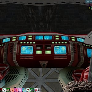 Original Space Ship Cockpit