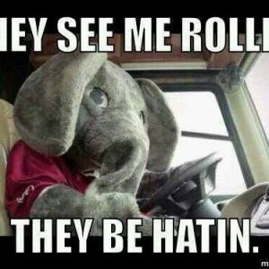 they be hatin