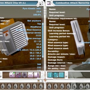 combustove chip comparison