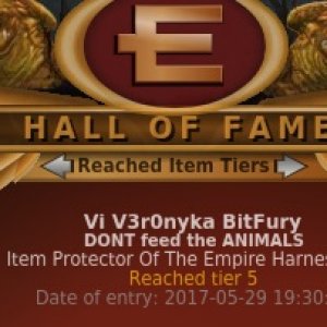 Tier HoF on PotE